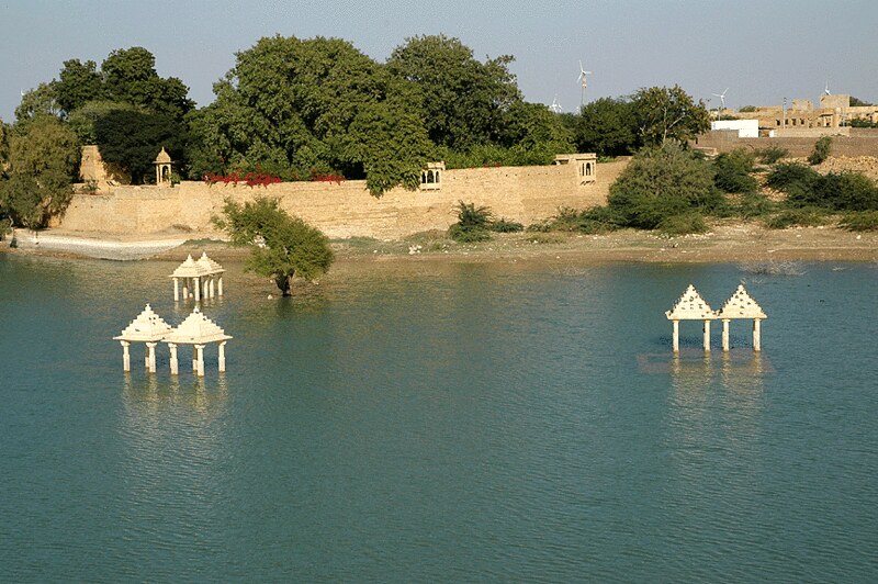 Amer Sagar Lake Jaislamer